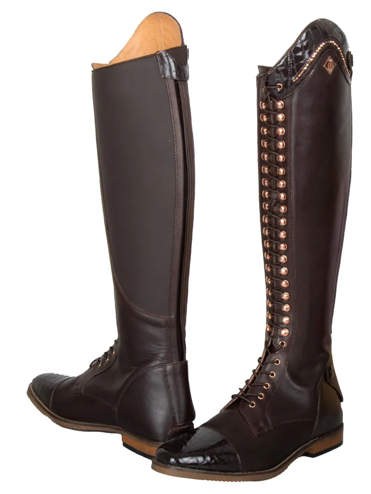Nahast ratsasaapad Olania Dressage Croco Imperial Riding