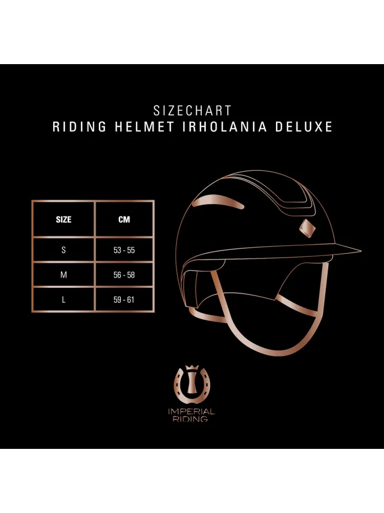 Ratsakiiver Olania Deluxe Big Visor Imperial Riding