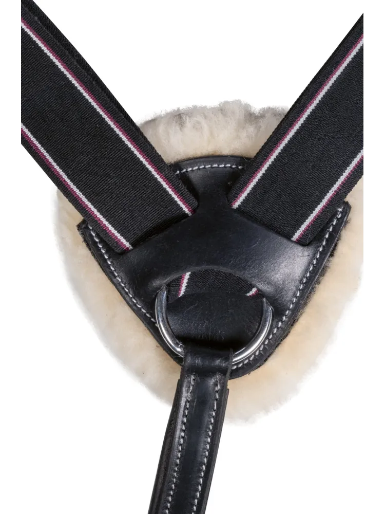 Rinnarihmaga martingal Lambswool HKM