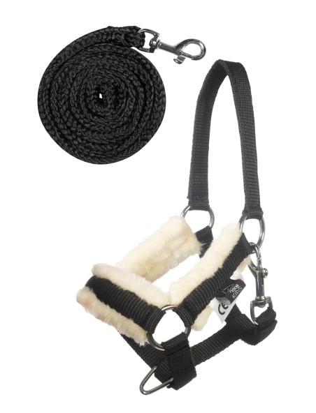 Päitsete ja nööri komplekt Teddy Hobby Horsing HKM