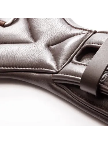 Koolisõidu sadulavöö Soft Leather Comfort Kavalkade