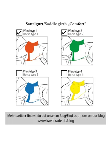 Koolisõidu sadulavöö Soft Leather Comfort Kavalkade