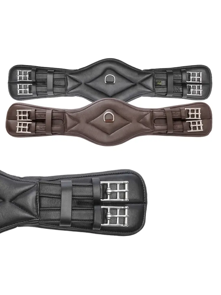 Koolisõidu sadulavöö Soft Leather Comfort Kavalkade