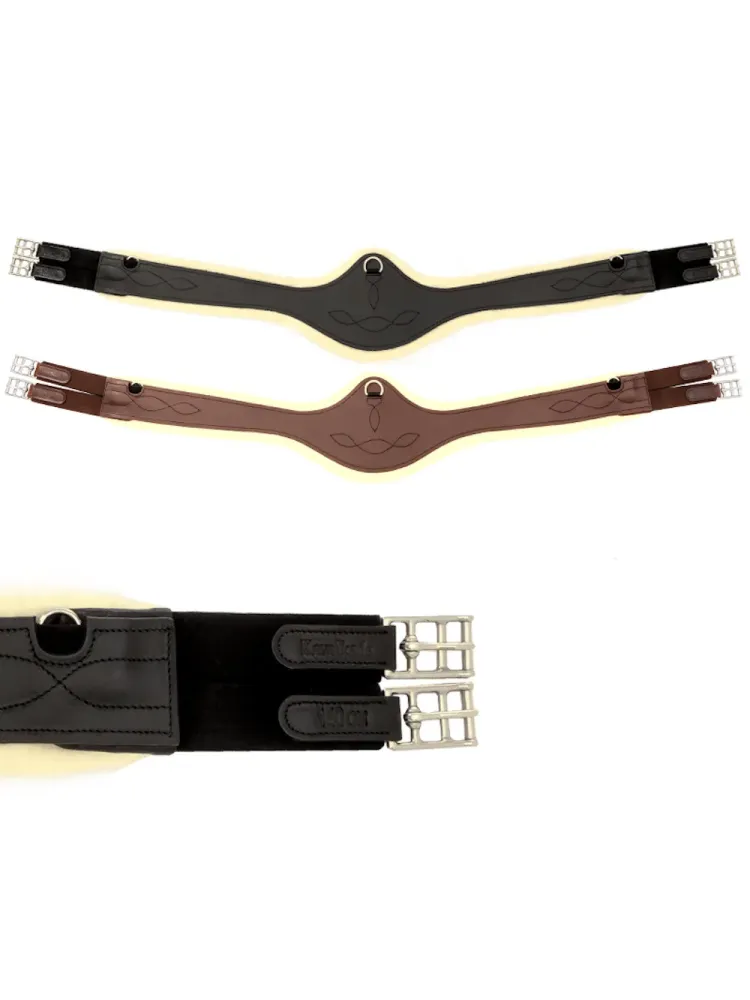 Karvaga sadulavöö Oiled Leather Casper Elastic Kavalkade