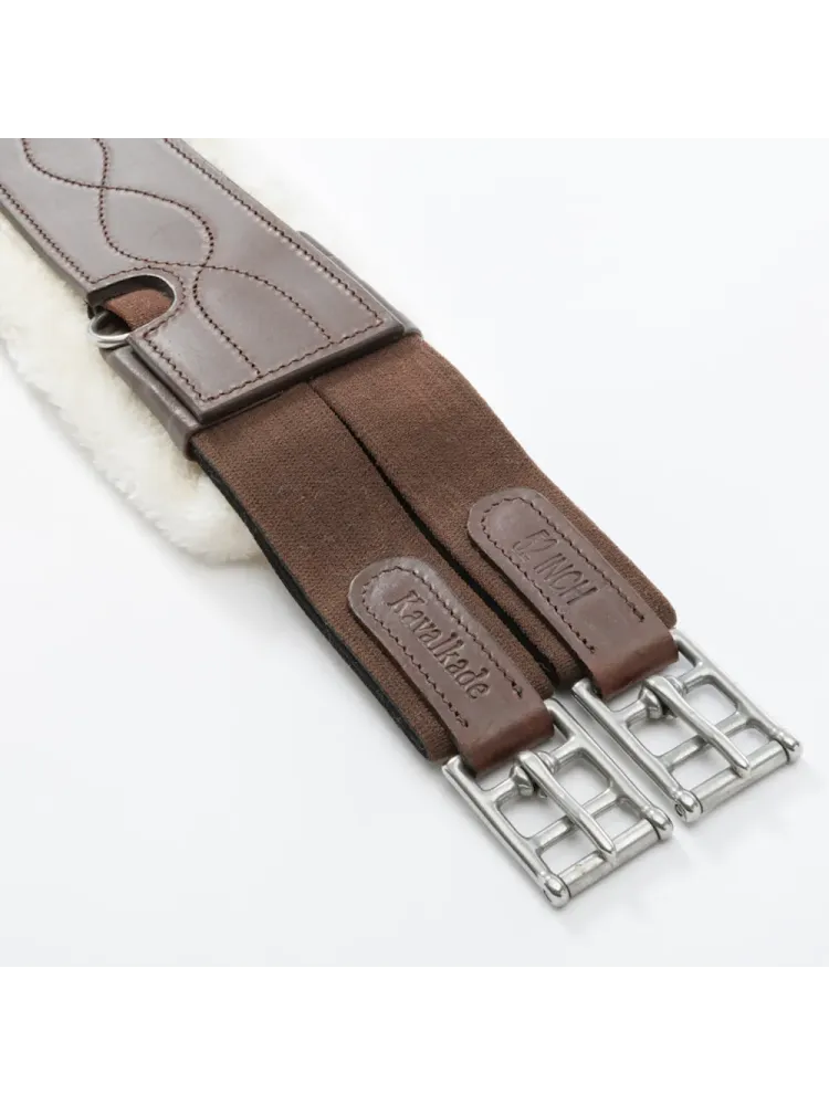 Karvaga sadulavöö Oiled Leather Casper Elastic Kavalkade