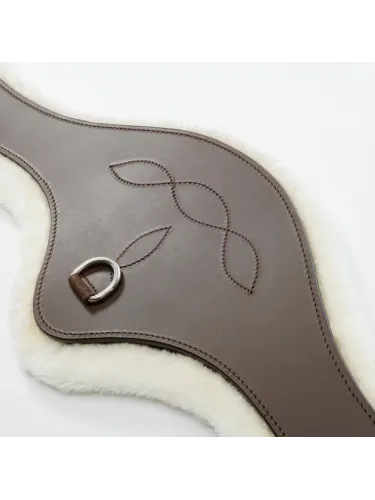 Karvaga sadulavöö Oiled Leather Casper Elastic Kavalkade