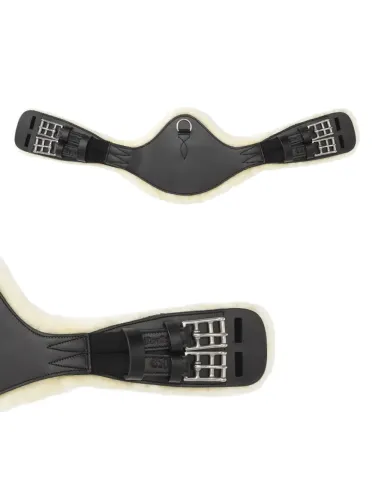 Karvaga koolisõidu sadulavöö Oiled Leather Casper Elastic Kavalkade