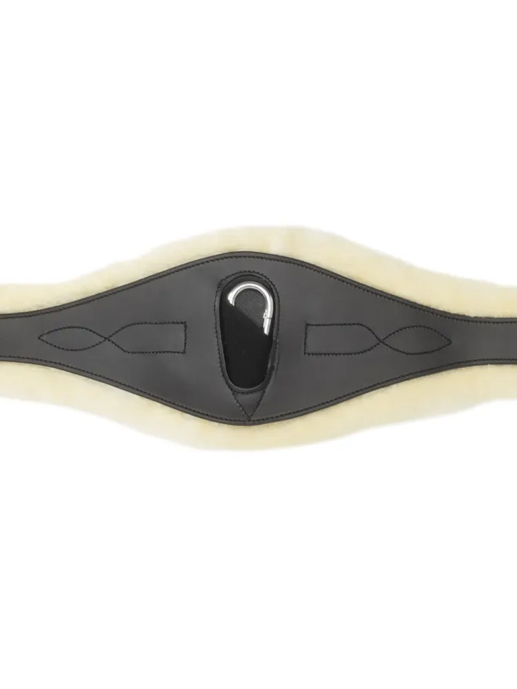 Karvaga sadulavöö Oiled Leather Comfort Elastic Kavalkade