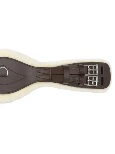 Karvaga koolisõidu sadulavöö Oiled Leather Comfort Elastic Kavalkade