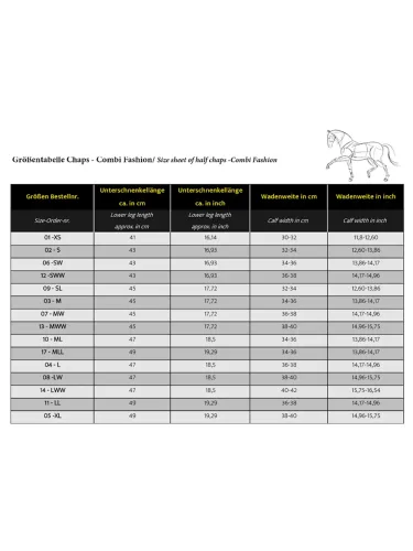 Säärised Combi Fashion Kavalkade