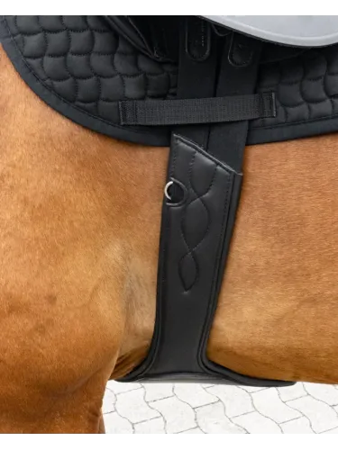 Klapiga sadulavöö Soft'n'Safe Elastic Kavalkade