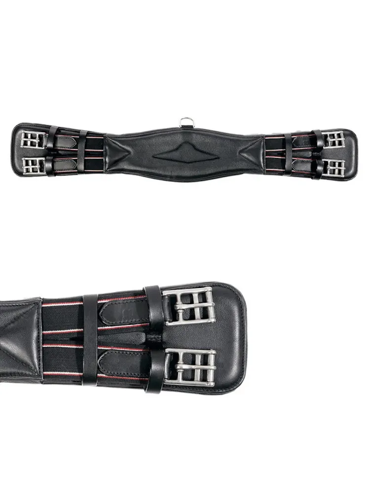 Koolisõidu sadulavöö Soft Leather Classic Elastic Kavalkade