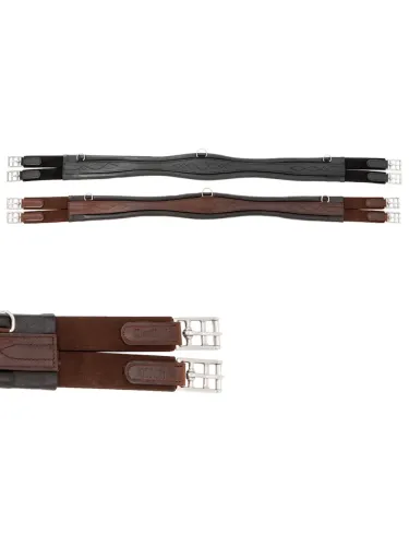 Sadulavöö Oiled Leather Classic Elastic Kavalkade