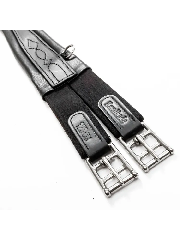 Sadulavöö Oiled Leather Classic Elastic Kavalkade