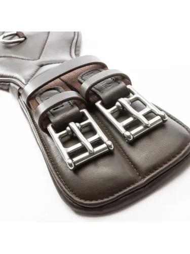 Koolisõidu sadulavöö Soft Leather Comfort Elastic Kavalkade