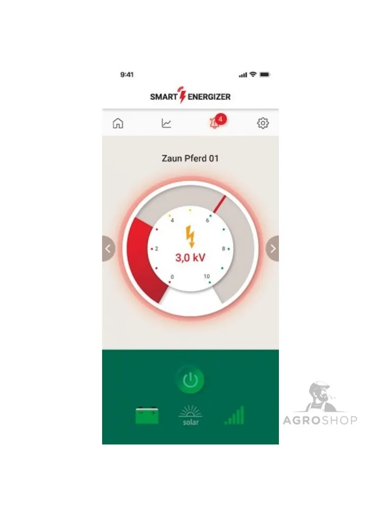 Elektrikarjus AKO DuoPower X6000 smart 7,5J 12V/230V