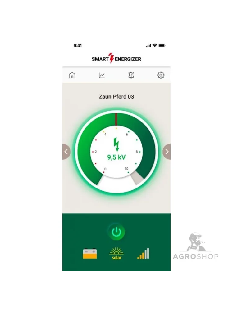 Elektrikarjus AKO DuoPower X6000 smart 7,5J 12V/230V