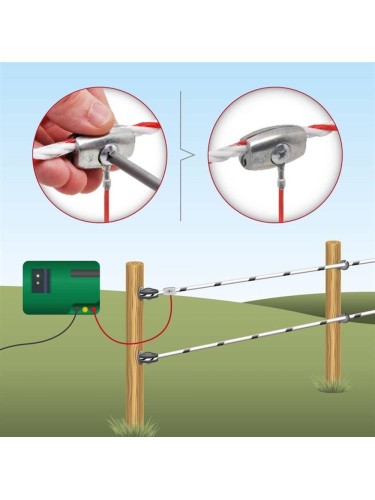 Elektrikarjuse ja kuni 6,5mm köie ühenduskaabel 150cm