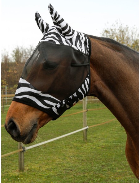 Kärbsemask Zebra kõrvadega