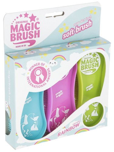 MagicBrush vikerkaarevärvidega komplekt